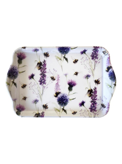 Mini plateau vide poche rectangulaire abeilles et chardons - Kiabi