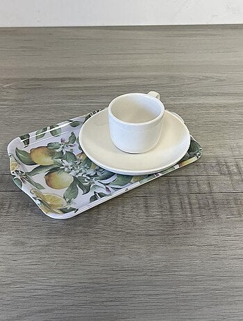 Mini plateau vide poche rectangulaire citrons