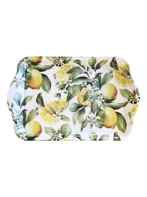 Mini plateau vide poche rectangulaire citrons - Kiabi