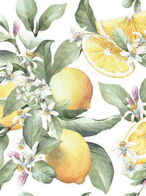 Mini plateau vide poche rectangulaire citrons - Kiabi