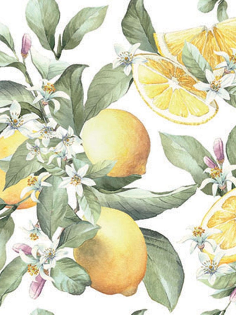 Mini plateau vide poche rectangulaire citrons Jaune - Kiabi