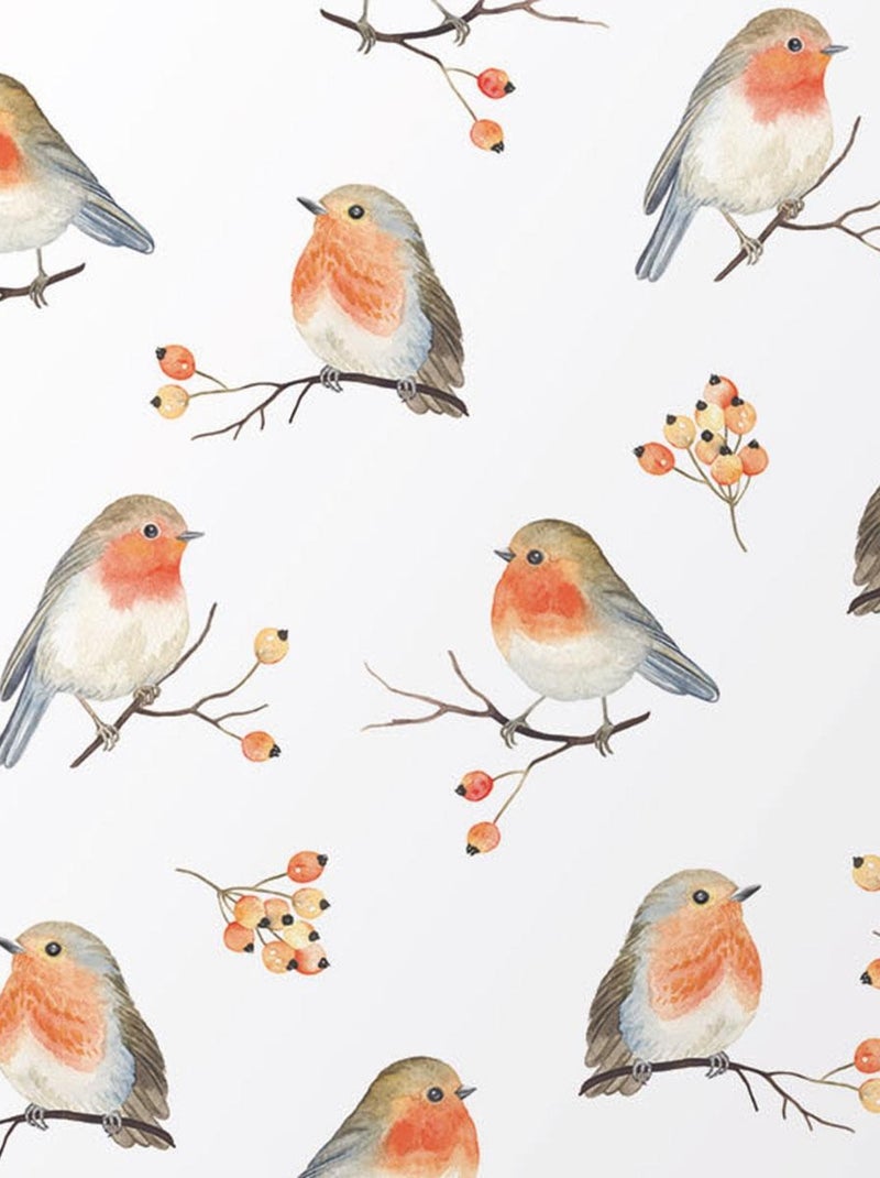 Mini plateau vide poche rectangulaire petits oiseaux Blanc - Kiabi