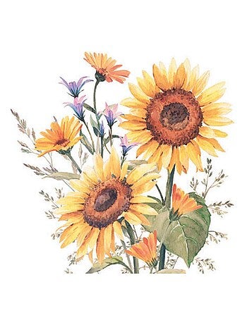 Mini plateau vide poche rectangulaire tournesols