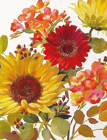 Mini plateau vide poche Tournesols rectangulaire