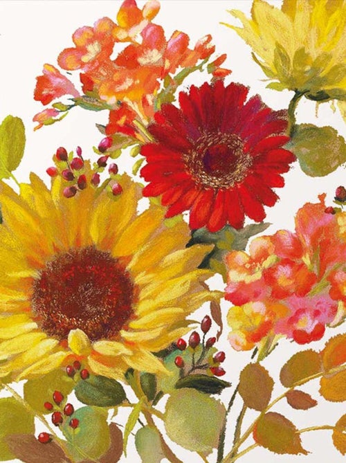 Mini plateau vide poche Tournesols rectangulaire - Kiabi