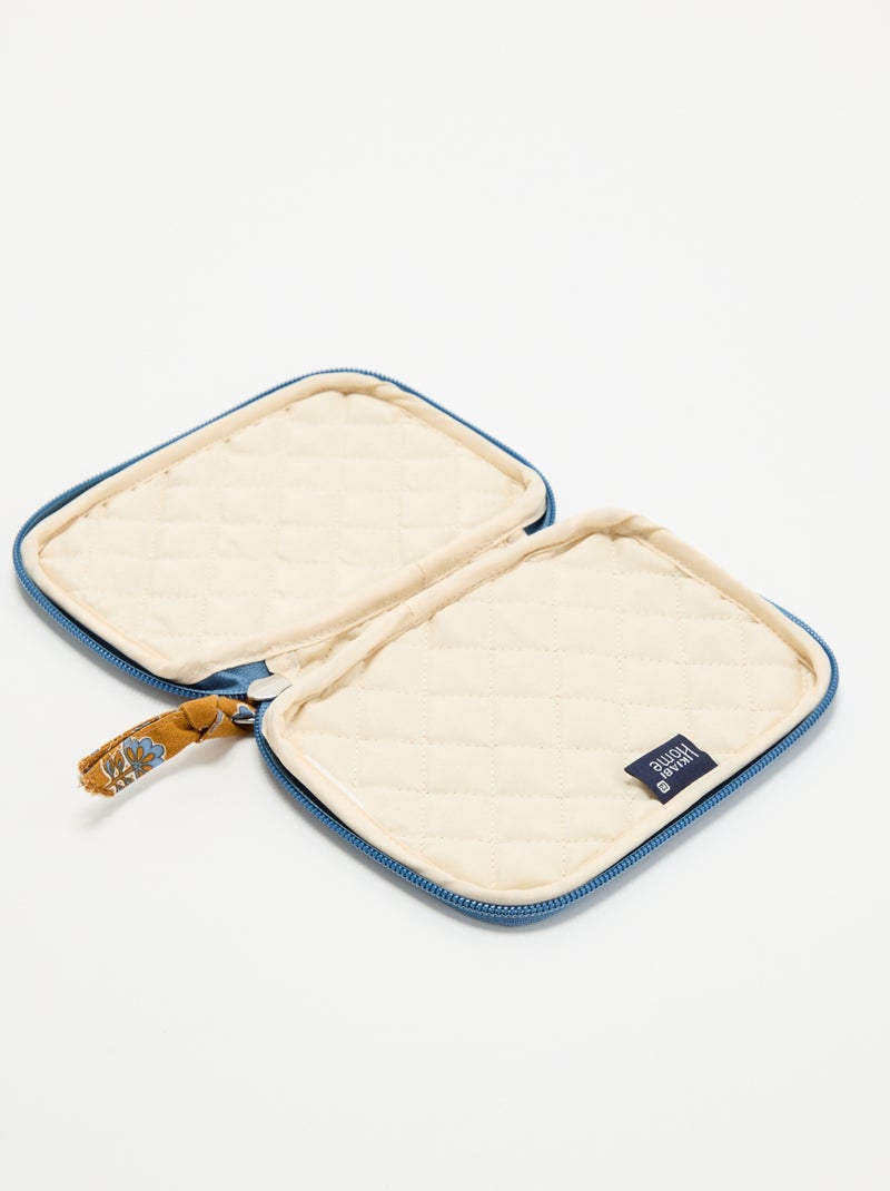 Mini pochette matelassée Jaune moutarde - Kiabi