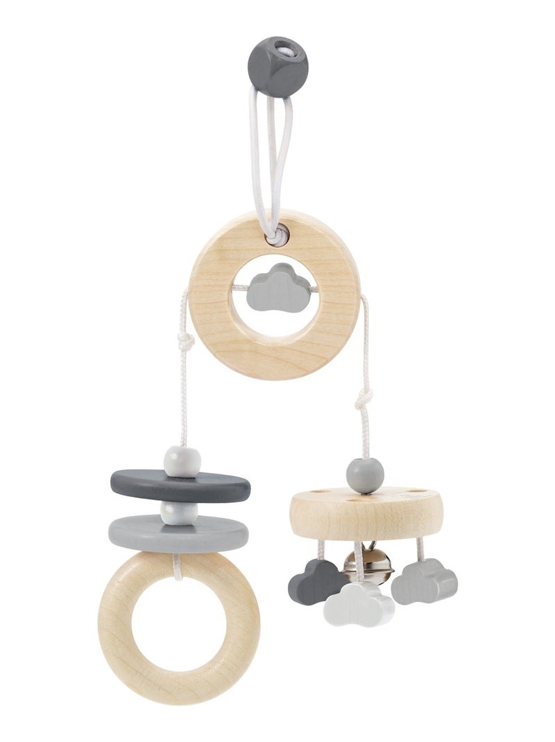 Mini portique - Nuage amusant Gris - Kiabi