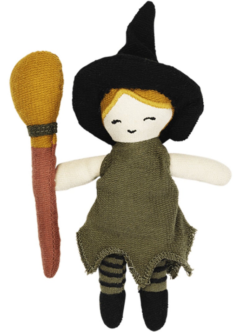 Mini poupée Halloween petite sorcière (14 cm) N/A - Kiabi