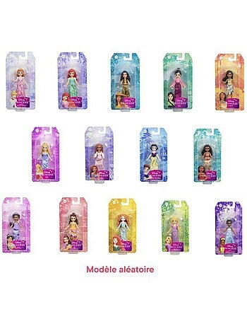 Mini-poupée Princesses Disney 9 cm modèle aléatoire - Mattel