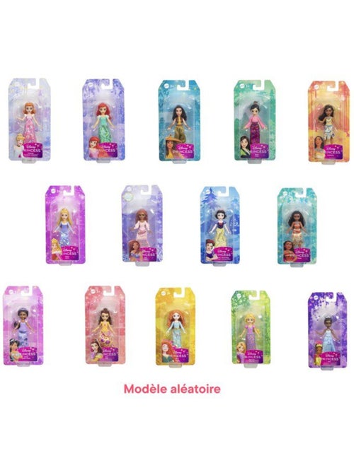 Mini-poupée Princesses Disney 9 cm modèle aléatoire - Mattel - Kiabi