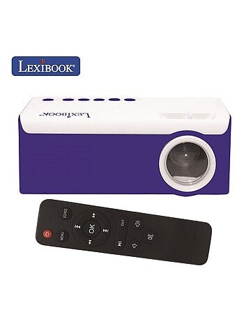 Mini projecteur vidéo portable pour films, photos et jeux