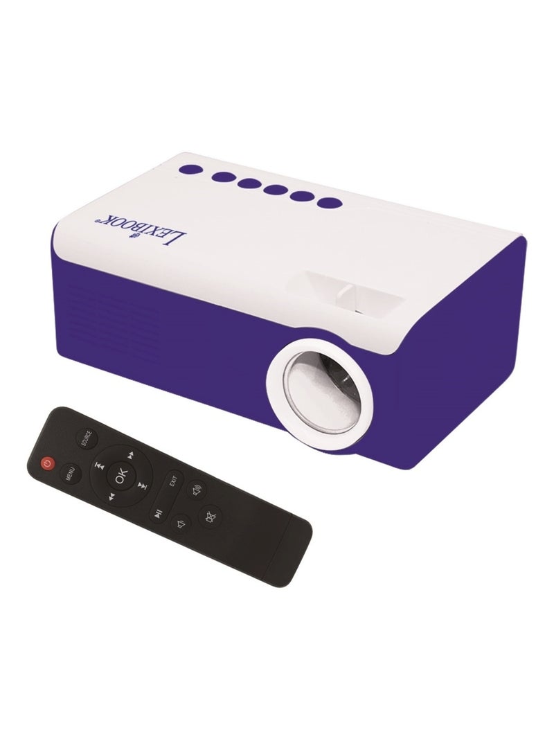 Mini projecteur vidéo portable pour films, photos et jeux Bleu - Kiabi