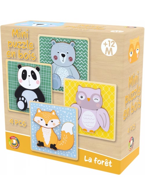 Mini-puzzles forêt - Kiabi Mini-puzzles forêt - Kiabi