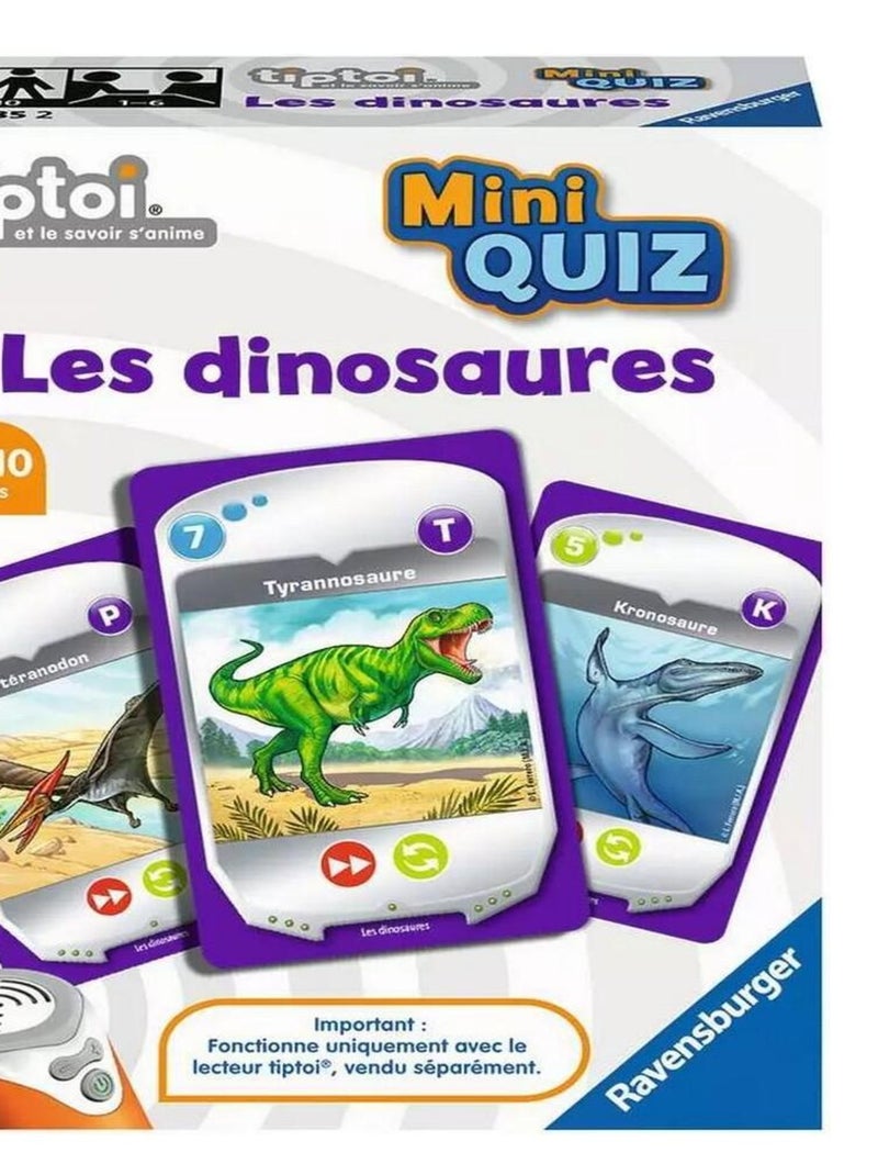 Mini Quiz Tiptoi - Les dinosaures N/A - Kiabi
