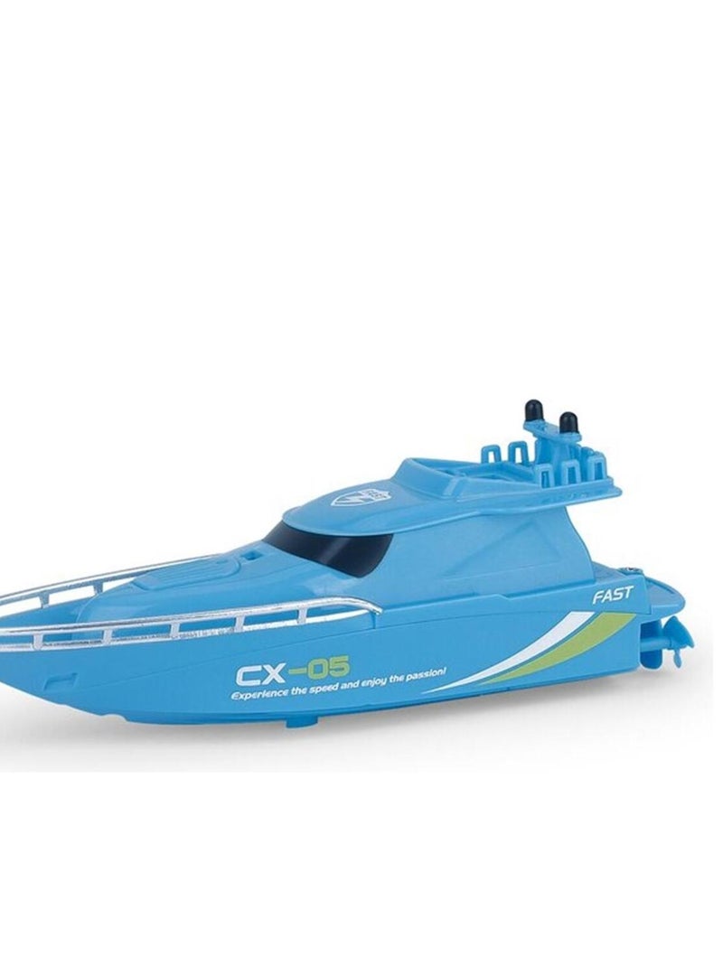 Mini Racing Yacht 2.4 GHz bleu N/A - Kiabi