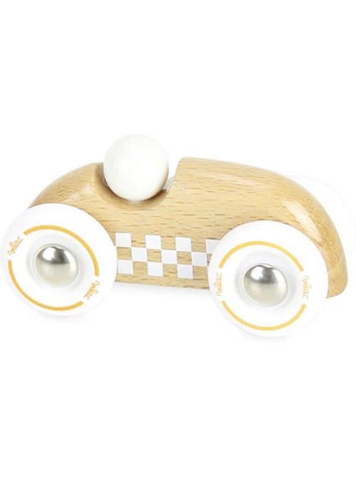 Mini rallye checkers bois naturel - Kiabi