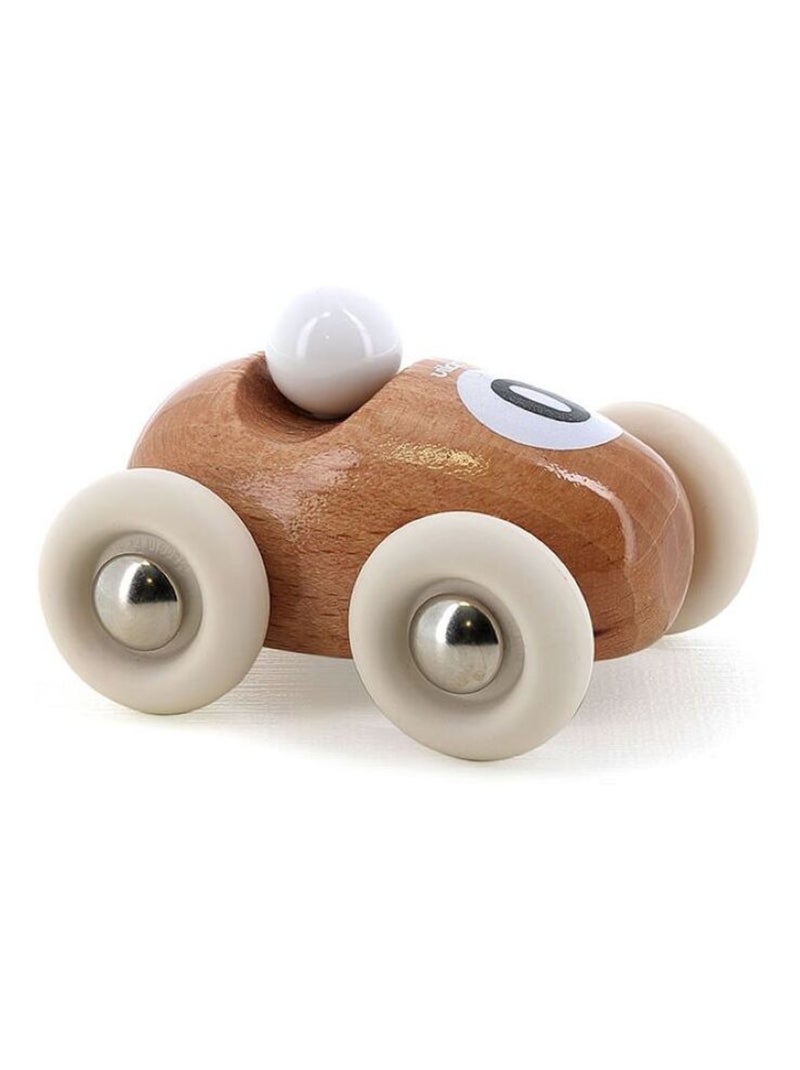 Mini roadster en bois Beige - Kiabi