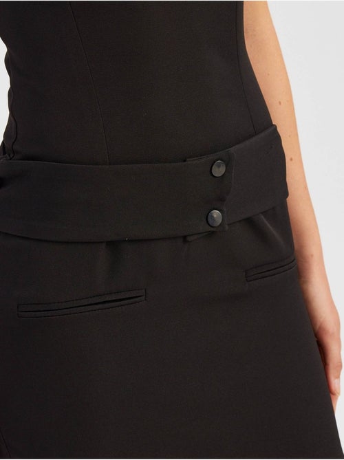Mini-robe à col bateau avec ceinture - Kiabi Mini-robe à col bateau avec ceinture - Kiabi