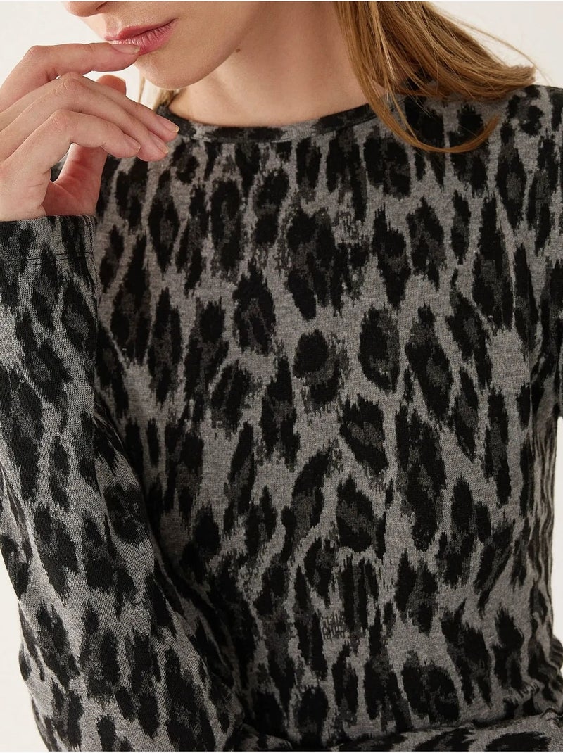 Mini-robe à imprimé animal Multicolore - Kiabi