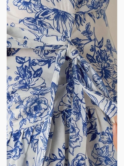 Mini-robe à motifs floraux hiccup - Kiabi Mini-robe à motifs floraux hiccup - Kiabi
