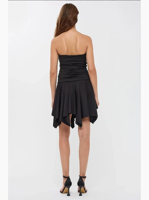 Mini-robe asymétrique en jersey sans manches hiccup - Kiabi Mini-robe asymétrique en jersey sans manches hiccup - Kiabi