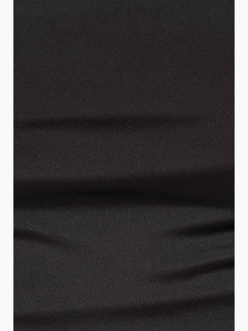 Mini-robe asymétrique en jersey sans manches hiccup Noir - Kiabi
