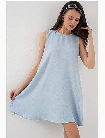 Mini-robe en lin bdart