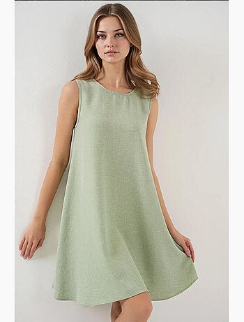 Mini-robe en lin bdart