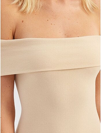 Mini robe moulante à épaules dénudées hiccup