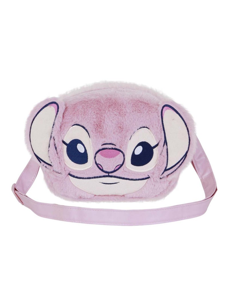 Mini Sac à Bandoulière Plush - Disney Lilo et Stitch Angel Heart - Rose - Taille Unique Rose - Kiabi