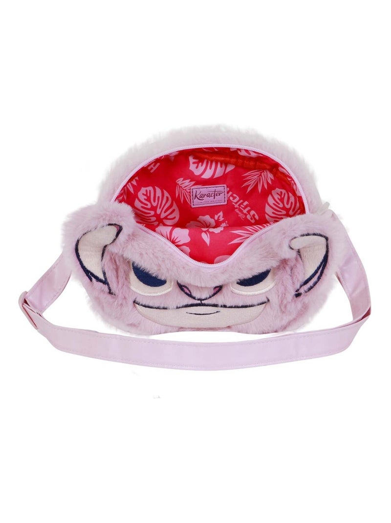 Mini Sac à Bandoulière Plush - Disney Lilo et Stitch Angel Heart - Rose - Taille Unique Rose - Kiabi
