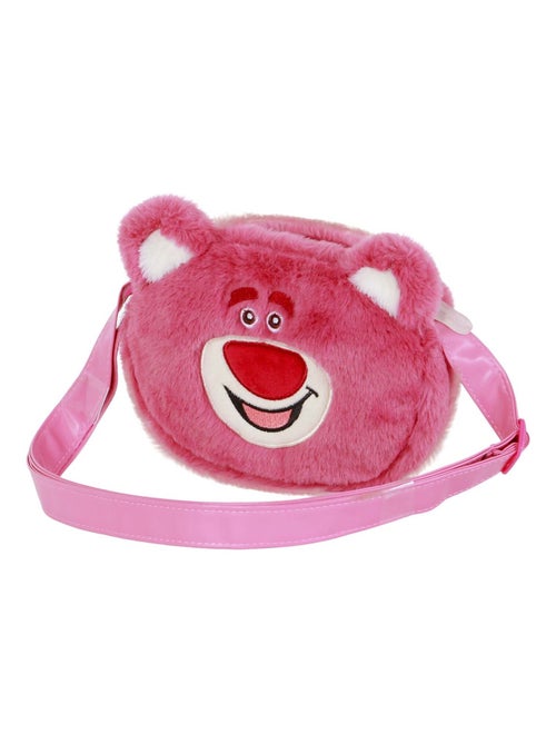 Mini Sac à Bandoulière Plush - Disney Ours Lotso Strawberry - Rose - Taille Unique - Kiabi