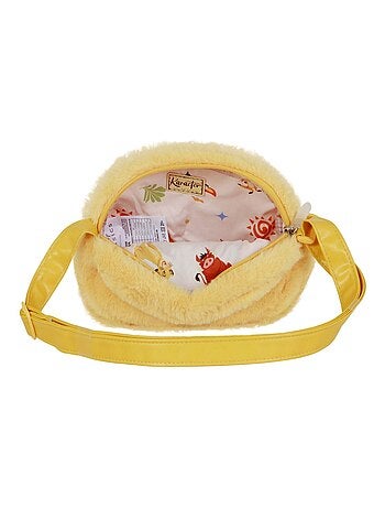 Mini Sac à Bandoulière Plush - Disney Roi Lion Sit - Jaune - Taille Unique