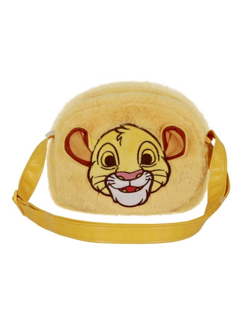 Mini Sac à Bandoulière Plush - Disney Roi Lion Sit - Jaune - Taille Unique - Kiabi