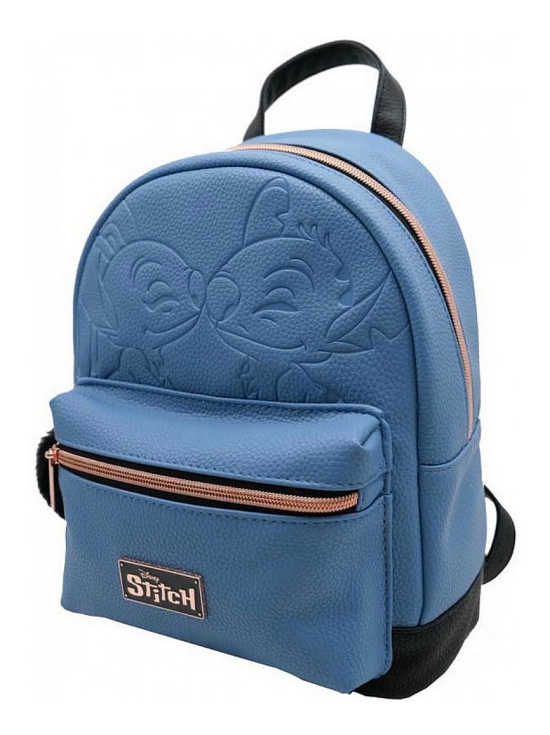 Mini Sac a dos  Stitch et Angel Bleu - Kiabi