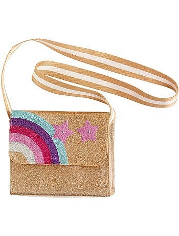 Mini sac bandouillere dore gloria