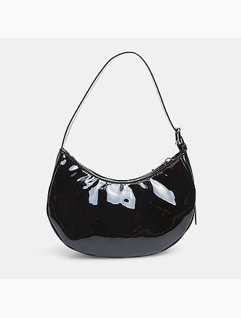 Mini sac hobo bata red label effet patent