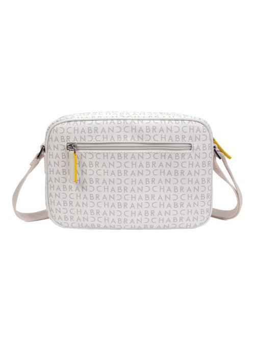 Mini-sacoche beige & jaune en synthétique siglé Chabrand - Kiabi