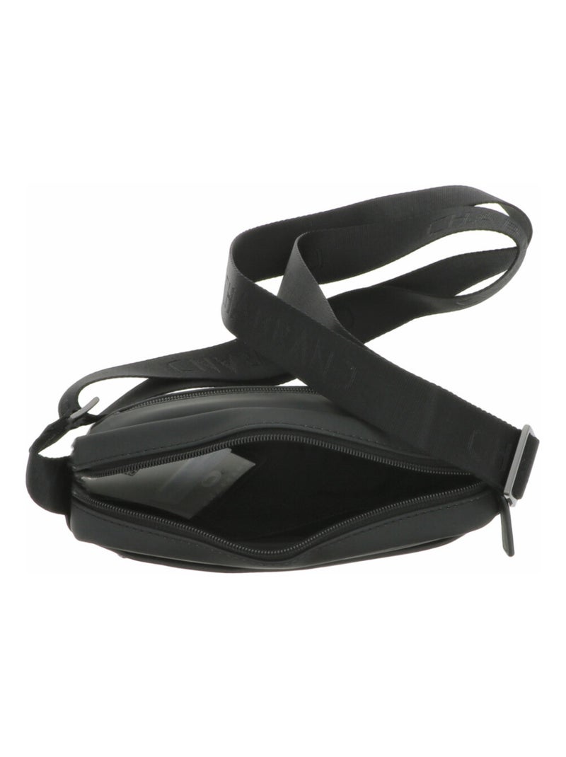 Mini Sacoche zippée porté croisé Touch Bis Chabrand Noir Gris - Kiabi