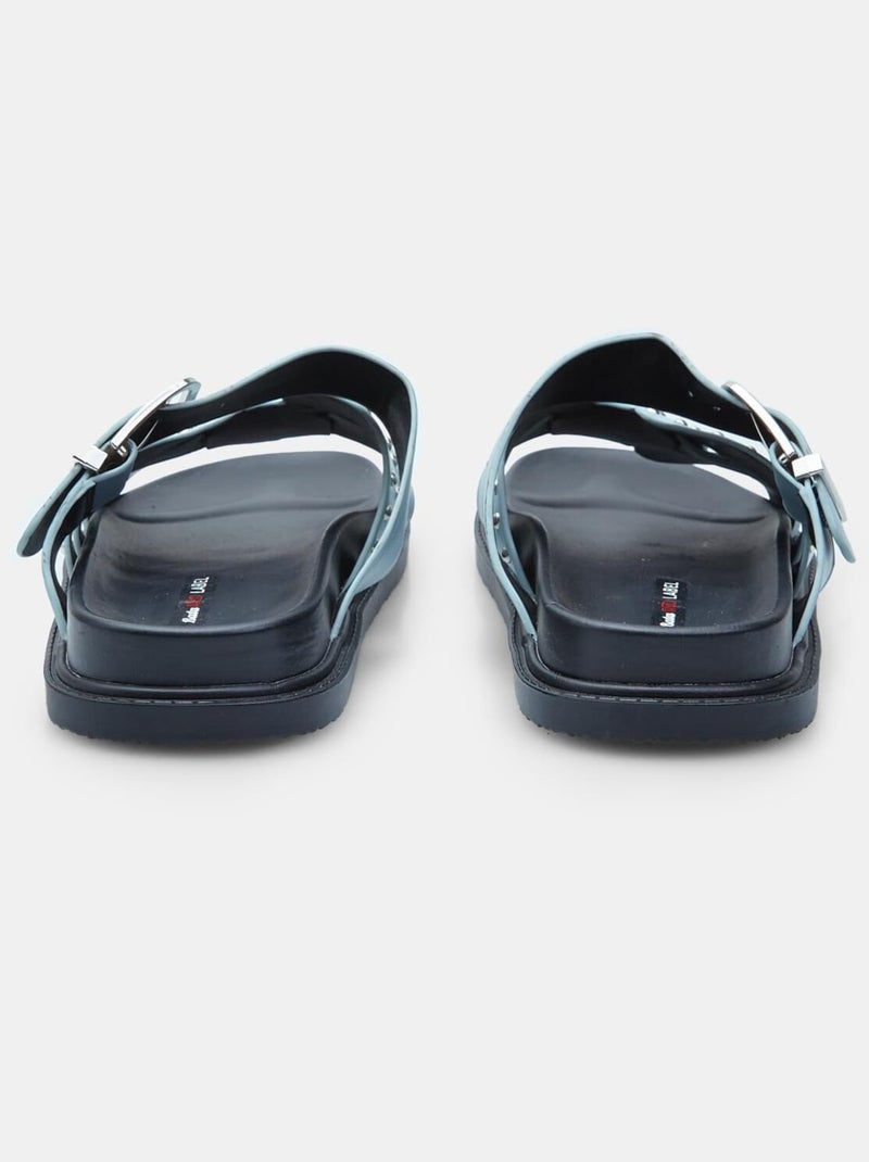 Mini Sandales cloutées  BATA RED LABEL Bleu - Kiabi