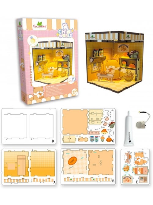 Mini scène à créer chibi box - Kiabi