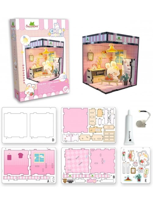 Mini scène à créer chibi box - Kiabi