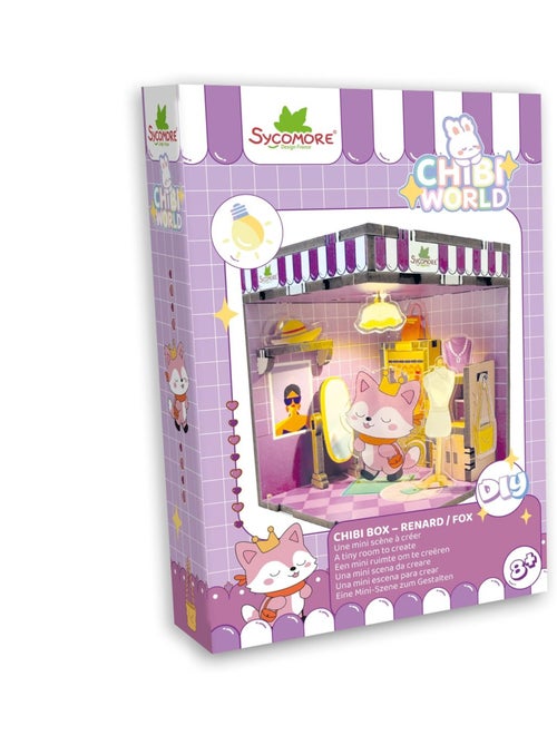 Mini scène à créer chibi box - Kiabi