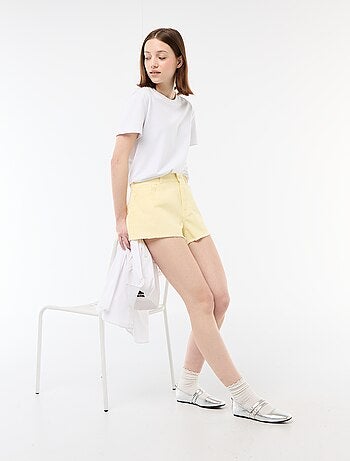 Mini-short en twill