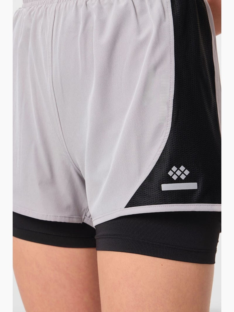 Mini short femme à enfiler tommy Gris clair - Kiabi