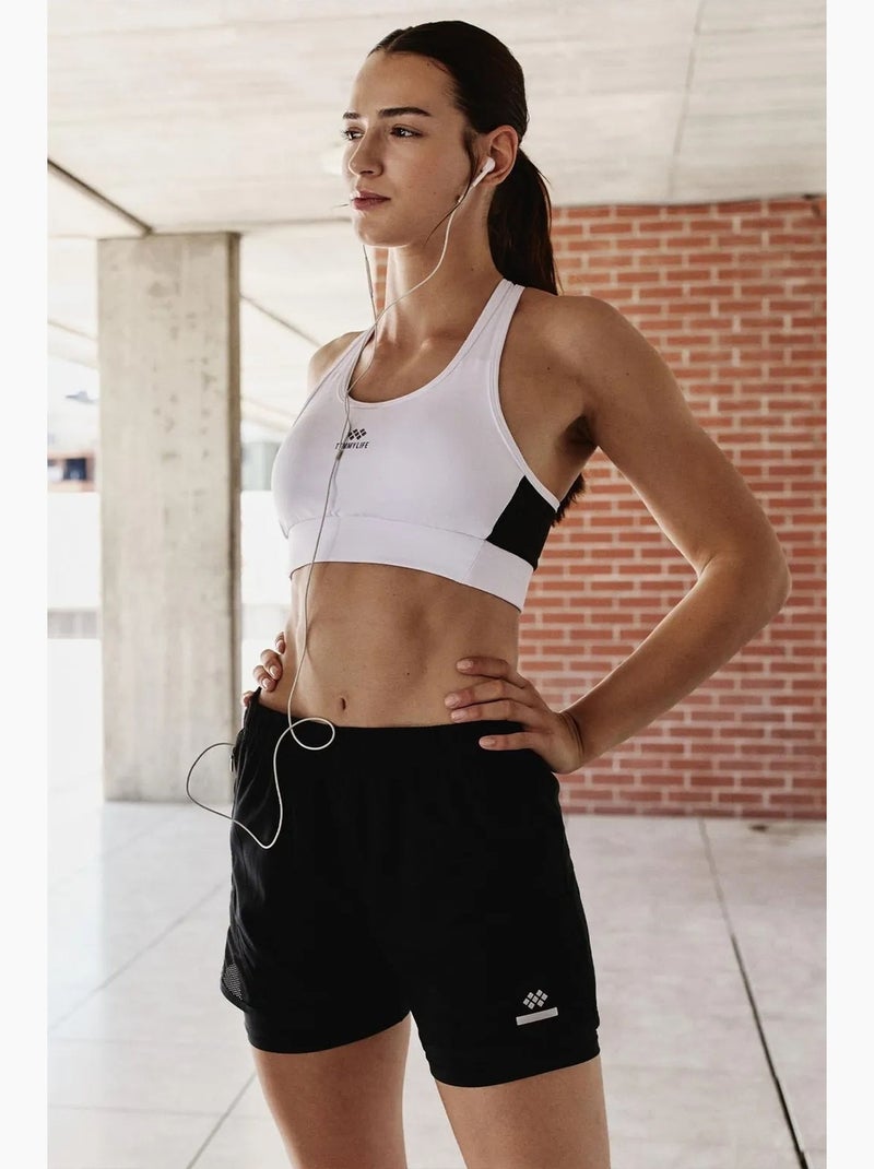 Mini short femme à enfiler tommy Noir - Kiabi