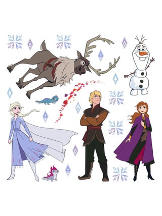 Mini Stickers Disney - La Reine des Neiges 2 - modèle dessin - 30 CM x 30 CM