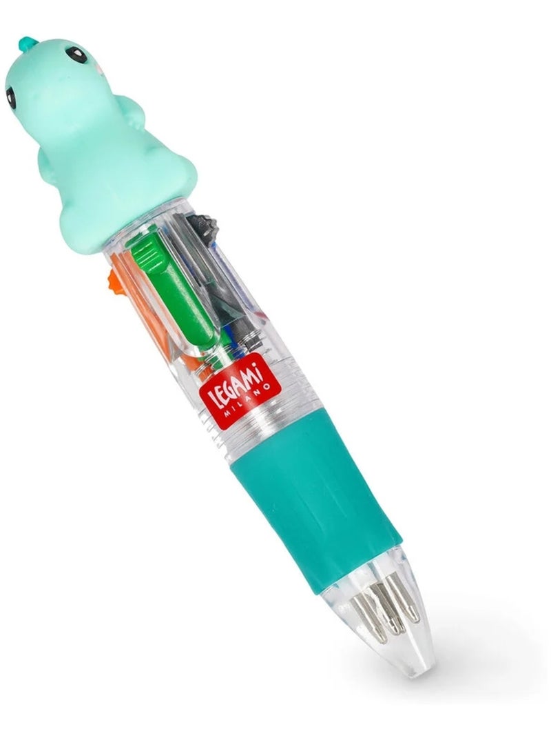 Mini Stylo à Bille 4 Couleurs - Mini Magic Rainbow Vert - Kiabi