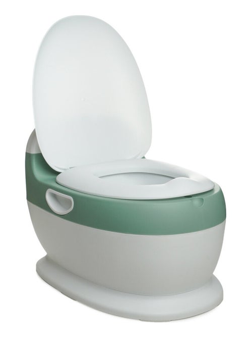 MINI TOILETTES VERT SAUGE avec bruit de chasse d'eau - Kiabi
