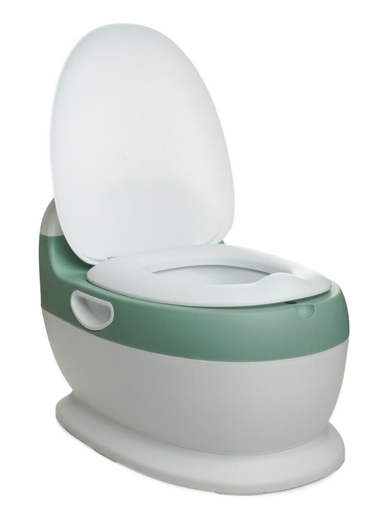 MINI TOILETTES VERT SAUGE avec bruit de chasse d'eau Vert - Kiabi